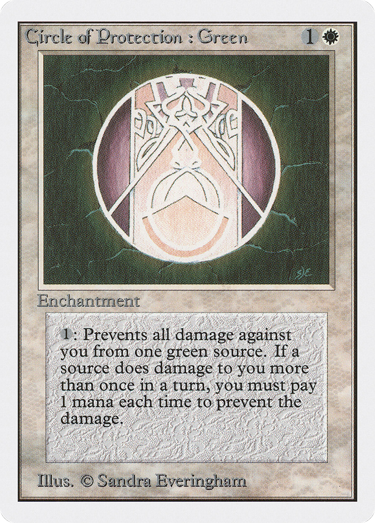 Circle of Protection: Green [2ED-12]