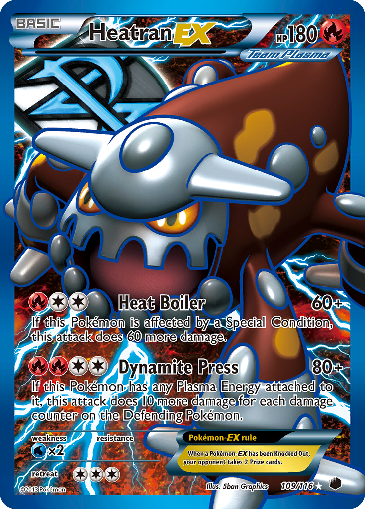 Heatran-EX [BW9-109]