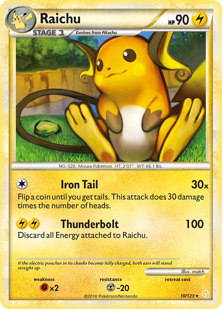 Raichu [HGSS1-10]