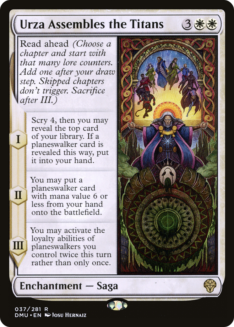 Urza Assembles the Titans [DMU-37]