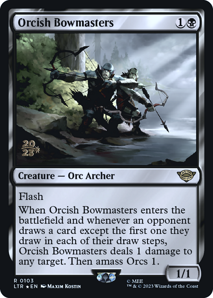 Orcish Bowmasters - Prerelease Promo [PLTR-103s]