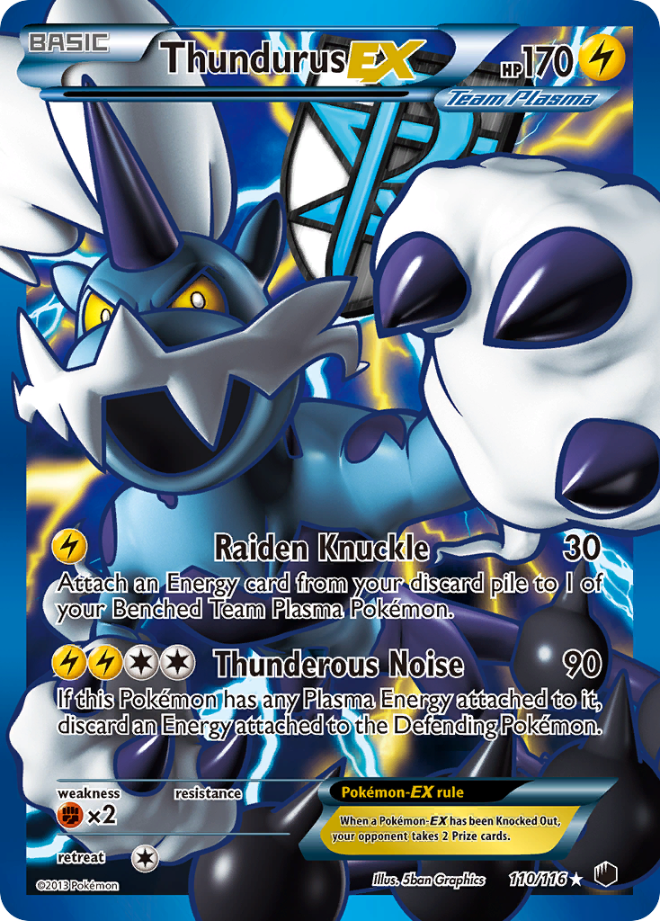 Thundurus-EX [BW9-110]