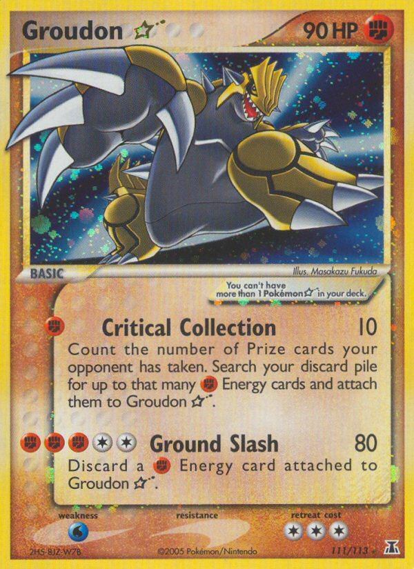 Groudon ★ [EX11-111]