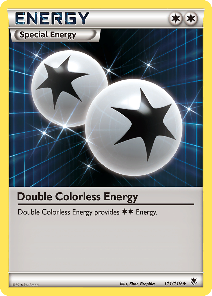 Double Colorless Energy [XY4-111]