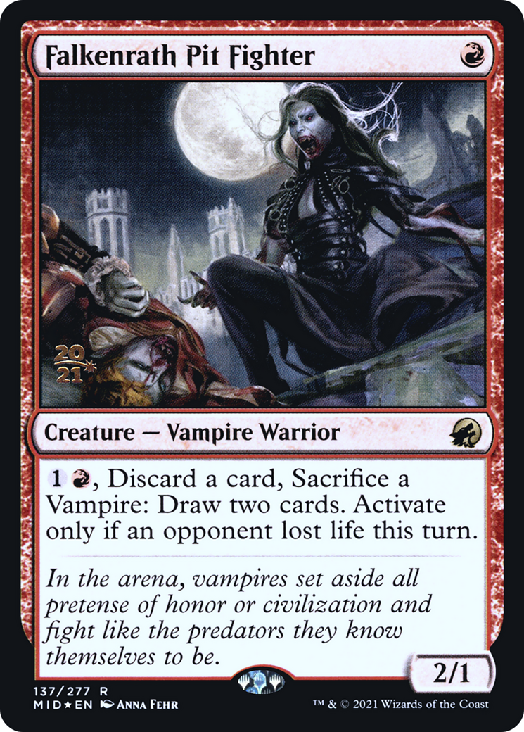 Falkenrath Pit Fighter - Prerelease Promo [PMID-137s]