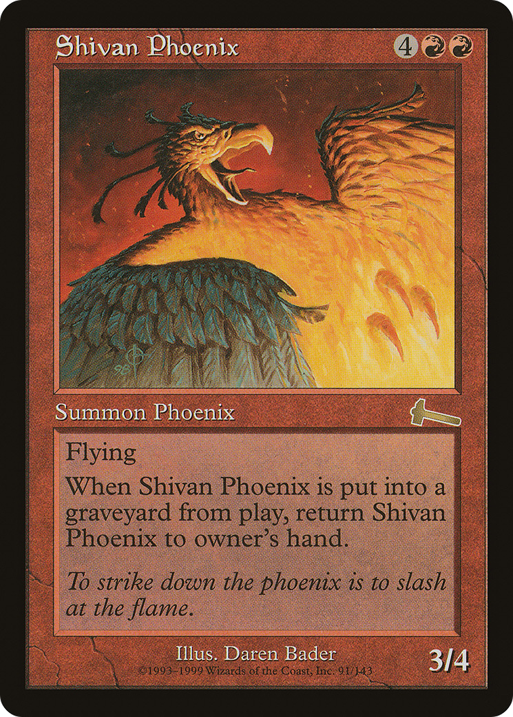 Shivan Phoenix [ULG-91]