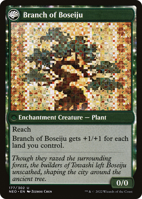 Boseiju Reaches Skyward // Branch of Boseiju [NEO-177]