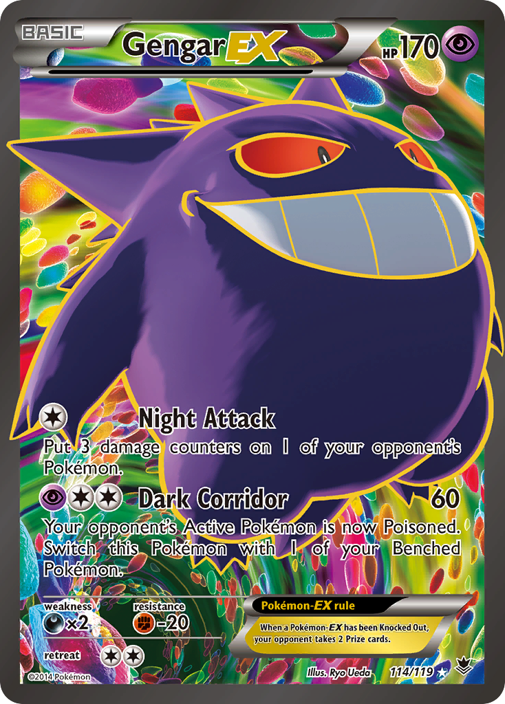 Gengar-EX [XY4-114]