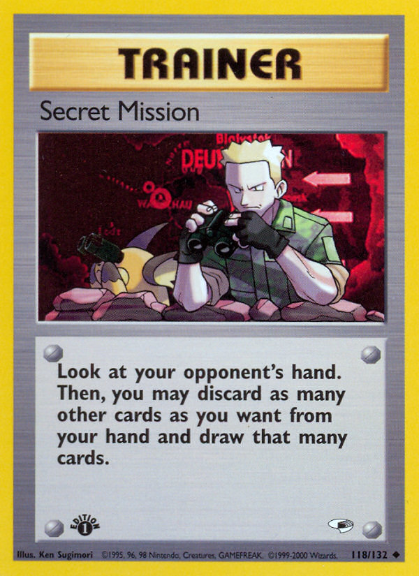 Secret Mission [GYM1-118]