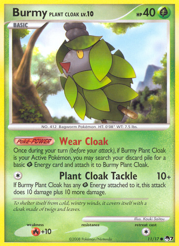 Burmy Plant Cloak [POP7-11]