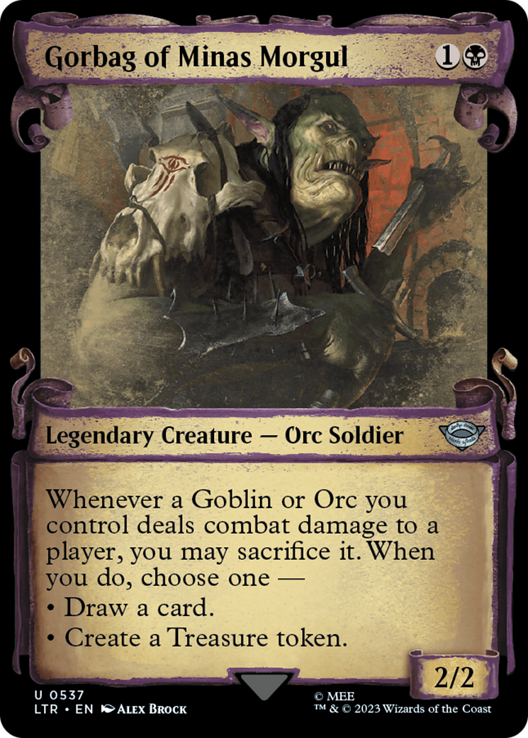 Gorbag of Minas Morgul - Scroll Showcase [LTR-537]
