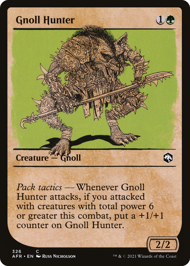 Gnoll Hunter - Showcase [AFR-326]