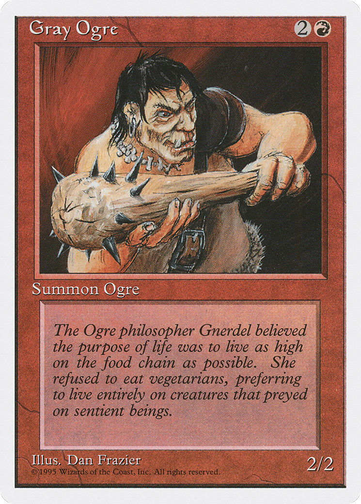 Gray Ogre [4ED-200]