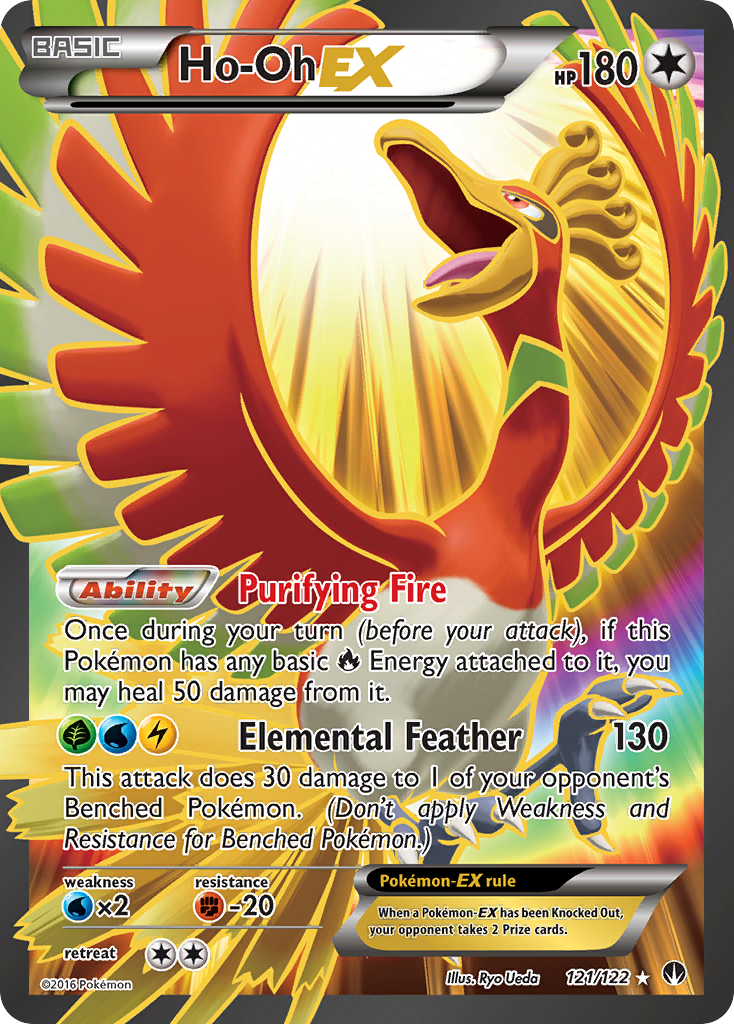 Ho-Oh-EX [XY9-121]
