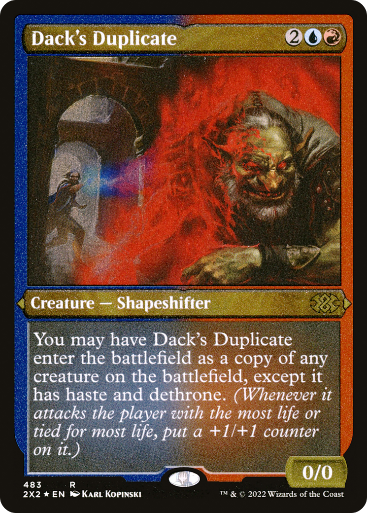 Dack's Duplicate [2X2-483]