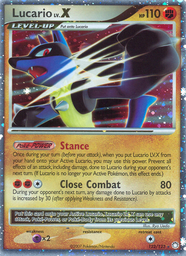 Lucario LV.X [DP2-122]
