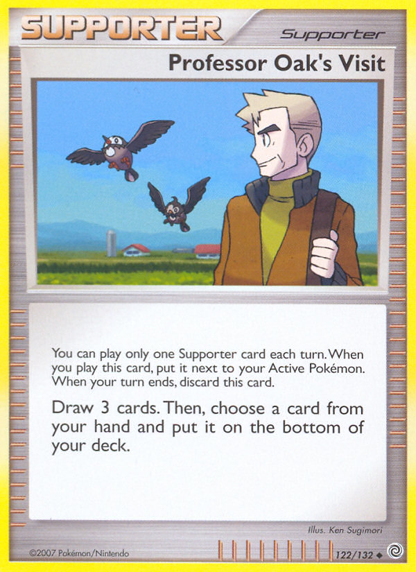 Professor Oak's Visit [DP3-122]