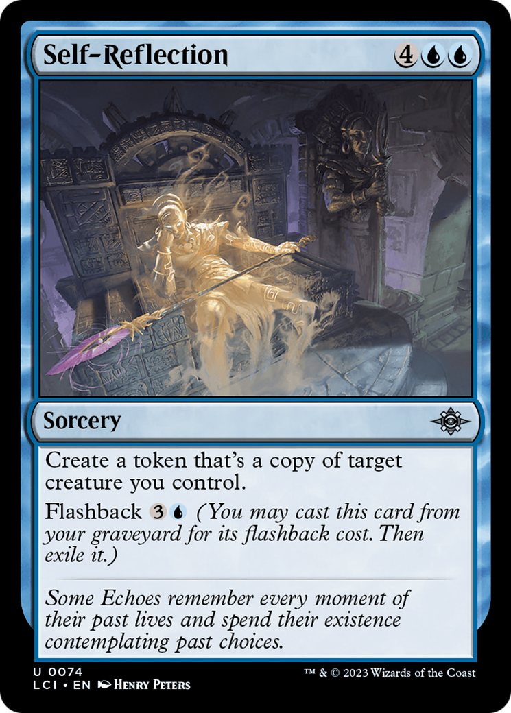 Self-Reflection [LCI-74]