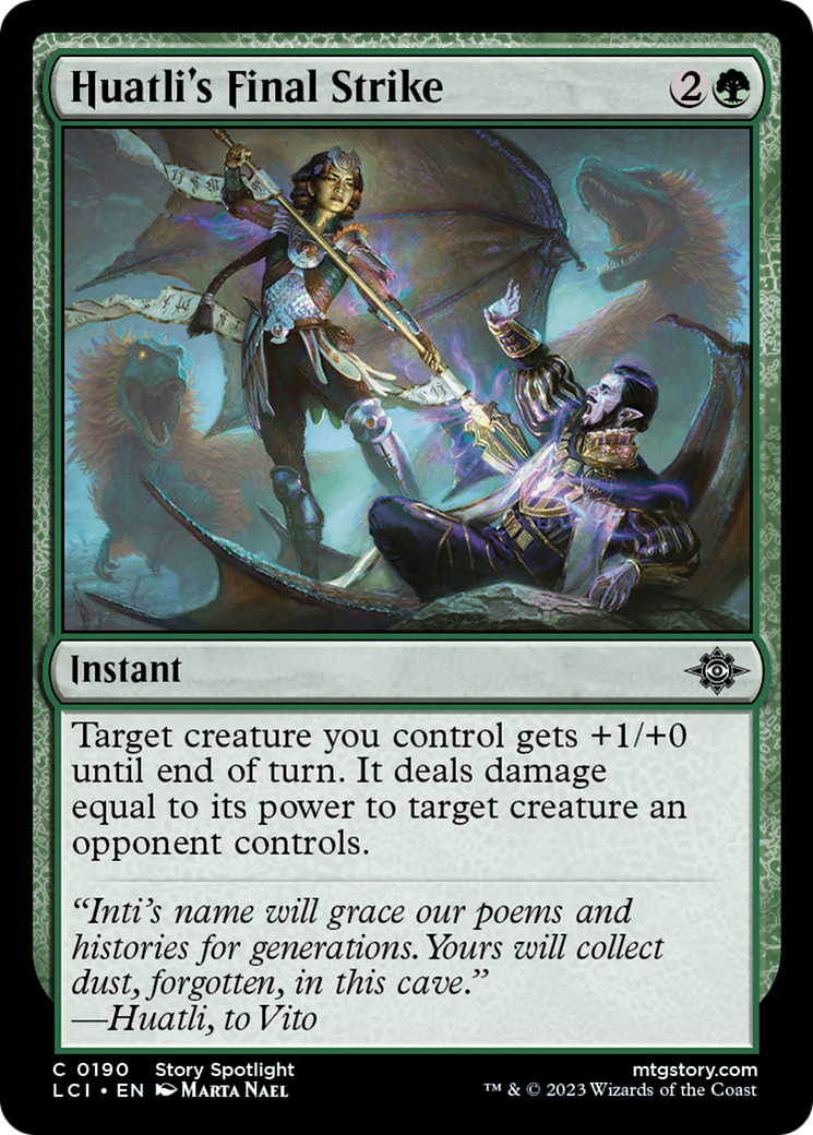 Huatli's Final Strike [LCI-190]