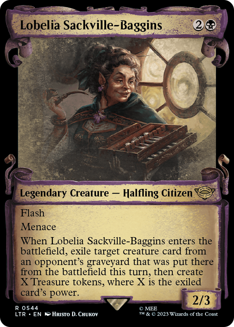 Lobelia Sackville-Baggins - Scroll Showcase [LTR-544]