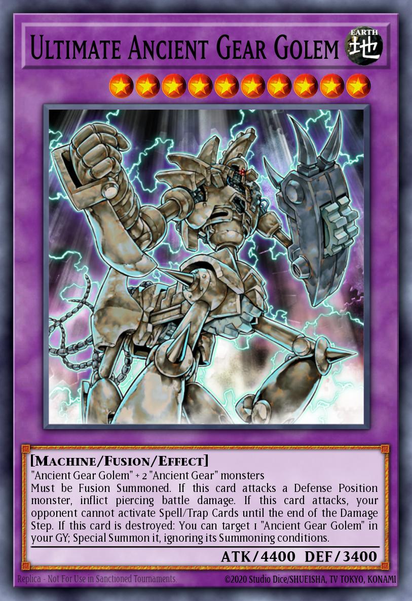 Ultimate Ancient Gear Golem [LED2-EN036]