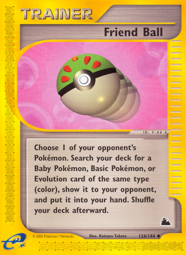 Friend Ball [ECARD3-126]