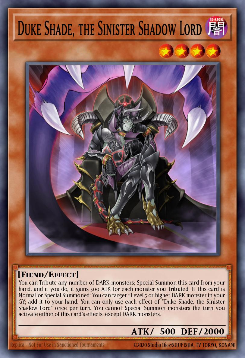 Duke Shade, the Sinister Shadow Lord [EGS1-EN017]