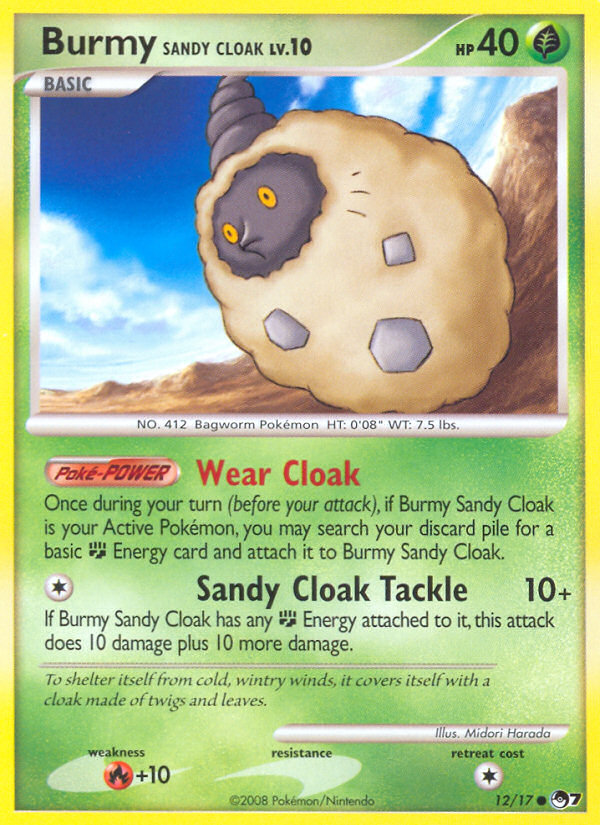 Burmy Sandy Cloak [POP7-12]
