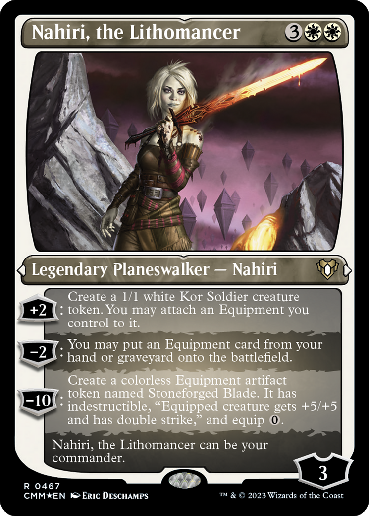 Nahiri, the Lithomancer [CMM-467]