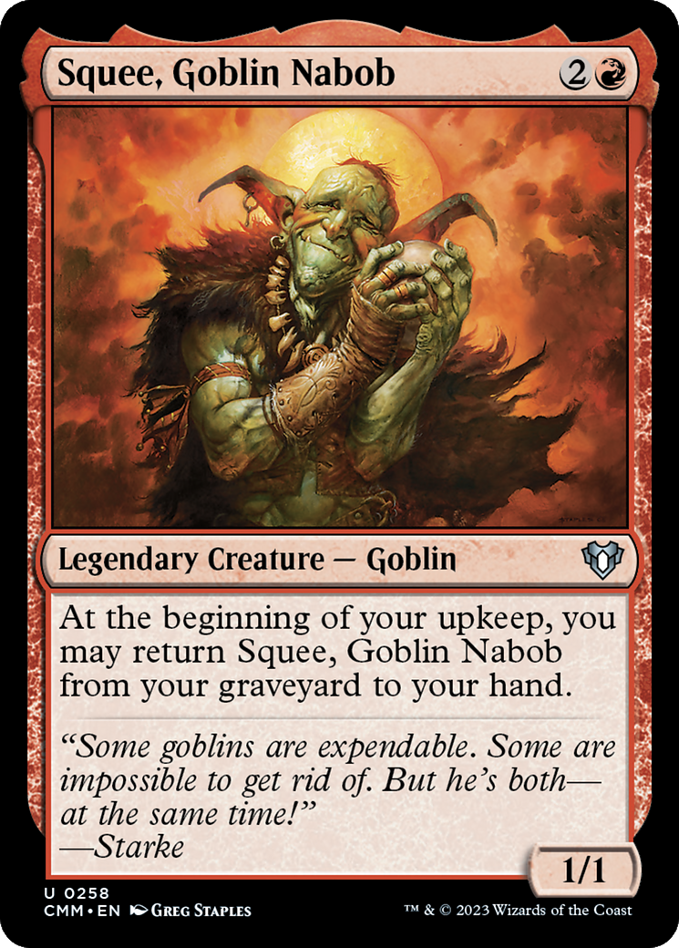 Squee, Goblin Nabob [CMM-258]