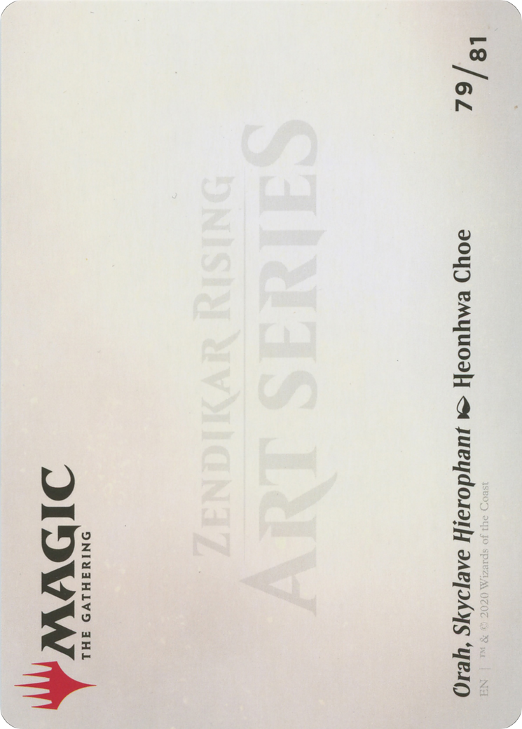 Orah, Skyclave Hierophant // Orah, Skyclave Hierophant - Borderless [AZNR-79]