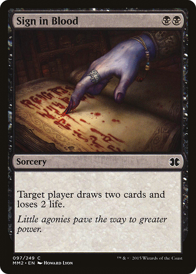 Sign in Blood [MM2-97]