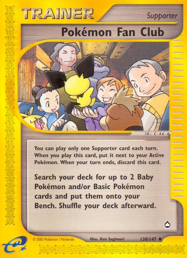 Pokémon Fan Club [ECARD2-130]