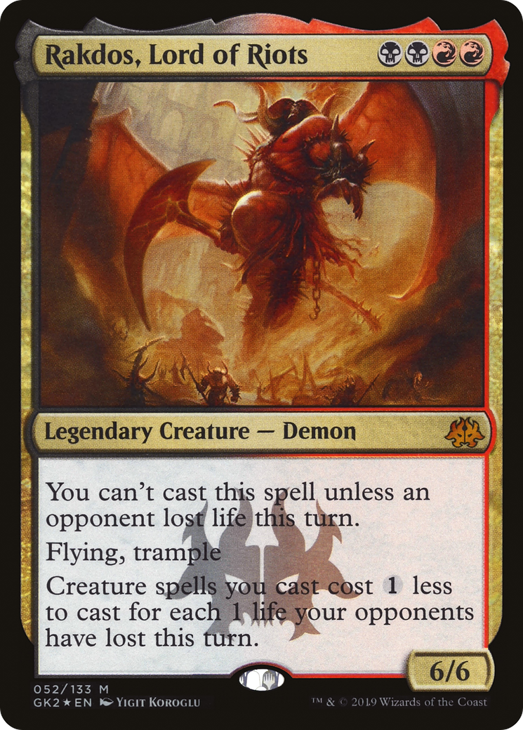 Rakdos, Lord of Riots [GK2-52]