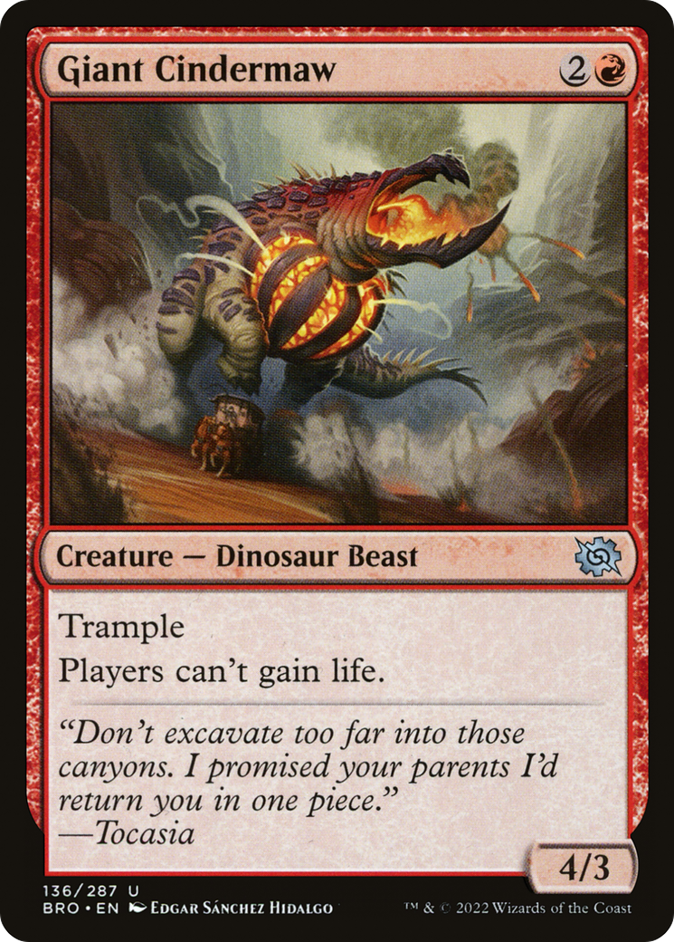 Giant Cindermaw [BRO-136]