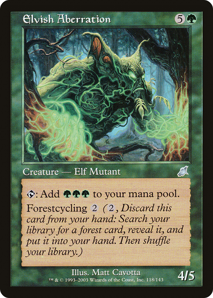 Elvish Aberration [SCG-118]
