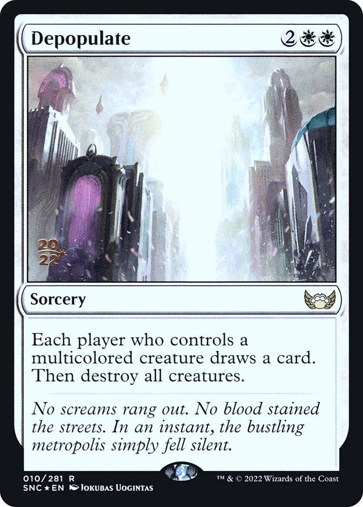 Depopulate - Prerelease Promo [PSNC-10s]