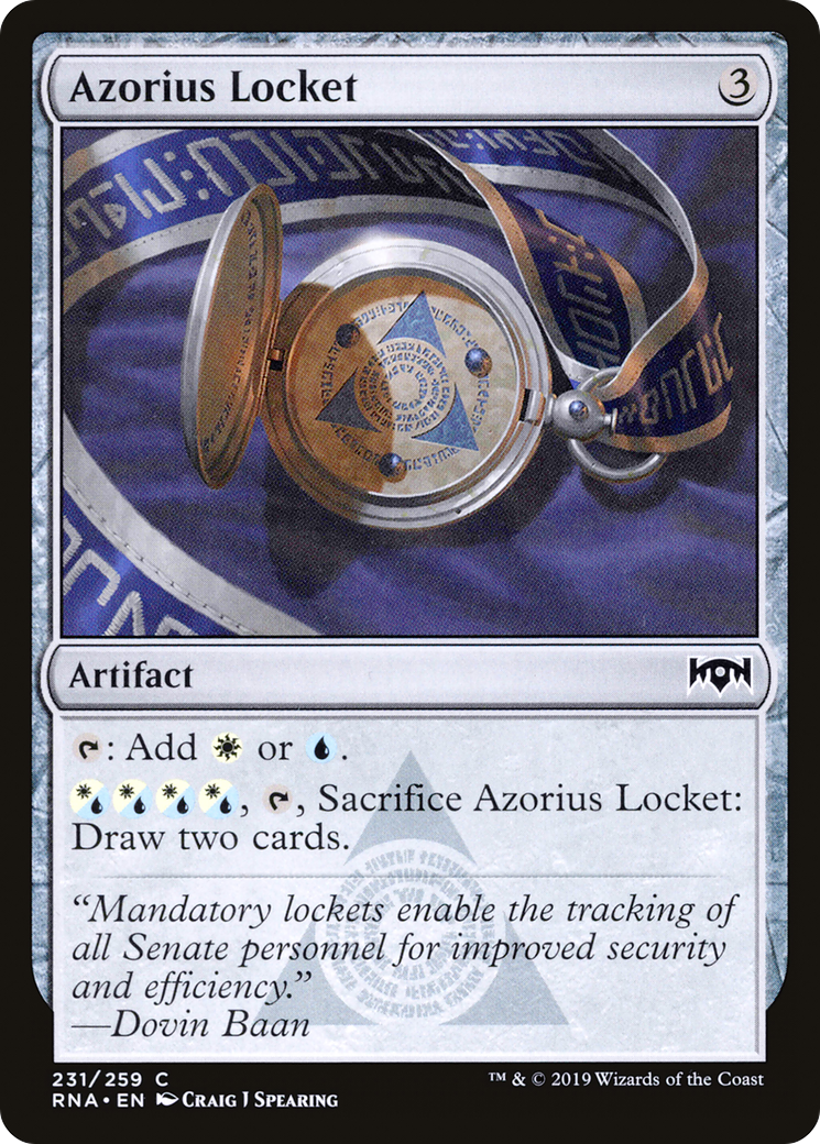Azorius Locket [RNA-231]