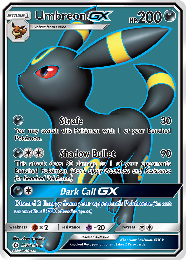 Umbreon-GX [SM1-142]