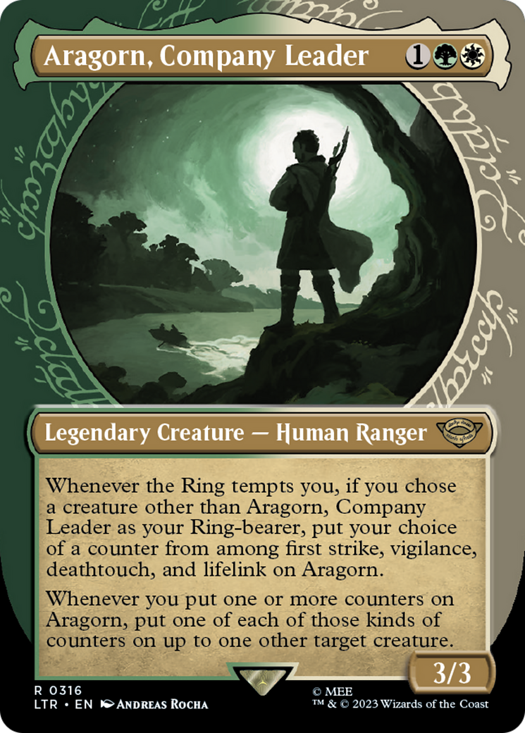Aragorn, Company Leader - Borderless - Showcase [LTR-316]