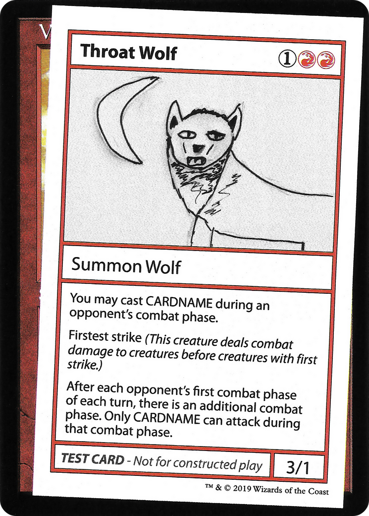 Throat Wolf [CMB2-65]