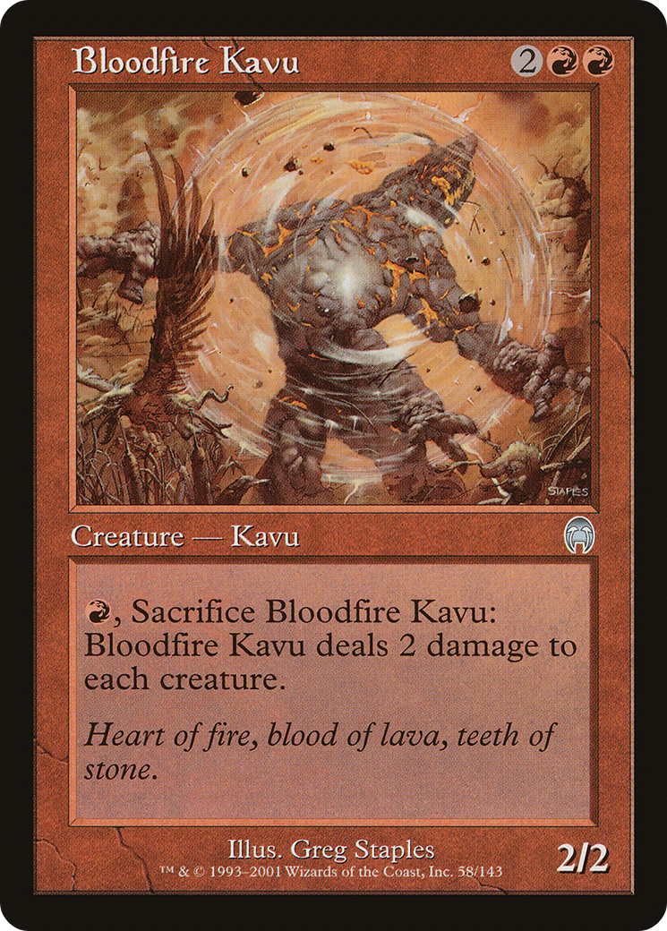 Bloodfire Kavu [APC-58]