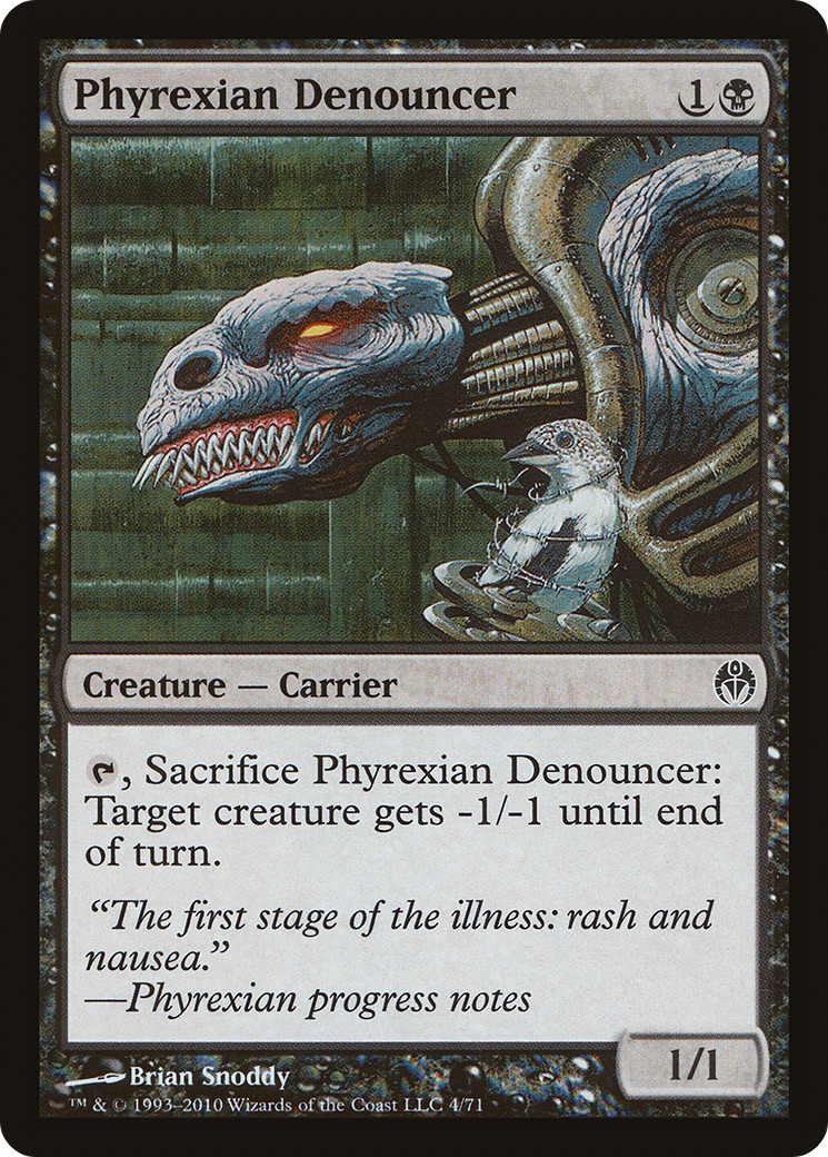 Phyrexian Denouncer [DDE-4]