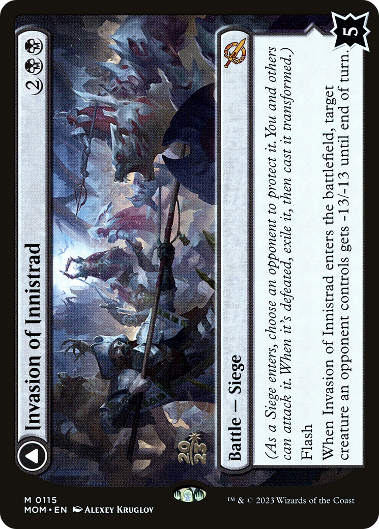 Invasion of Innistrad // Deluge of the Dead - Prerelease Promo [PMOM-115s]