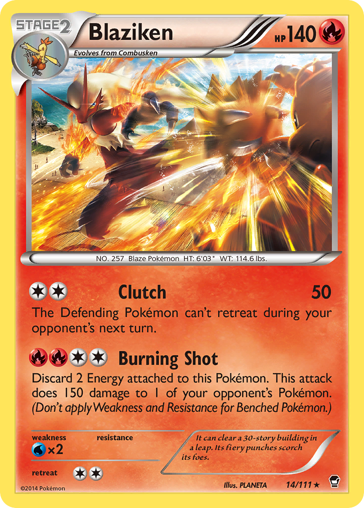 Blaziken [XY3-14]