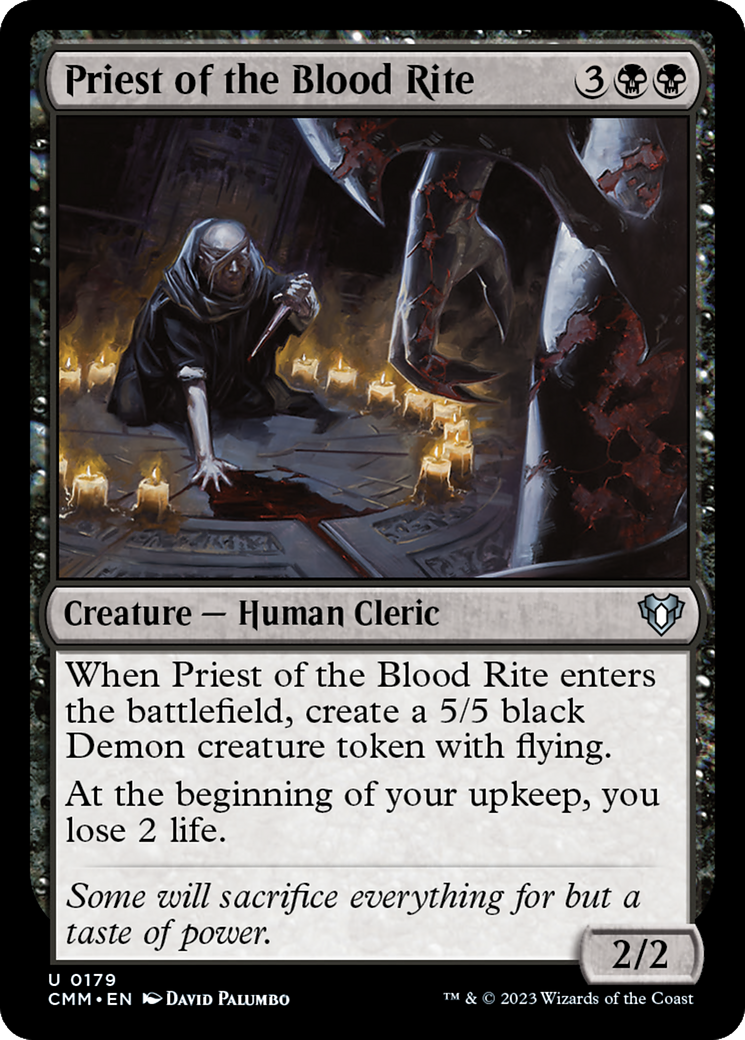 Priest of the Blood Rite [CMM-179]