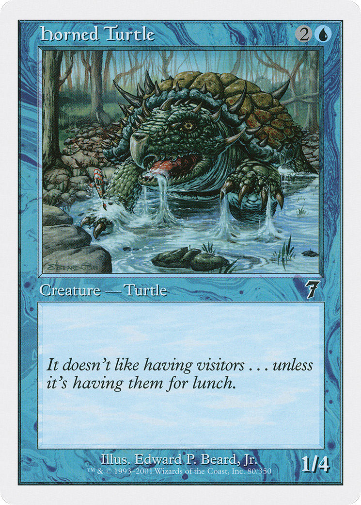 Horned Turtle [7ED-80]