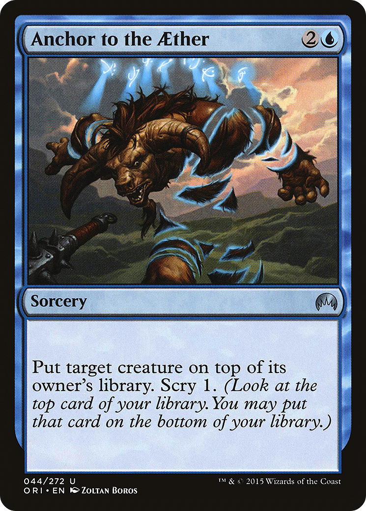 Anchor to the Aether [ORI-44]