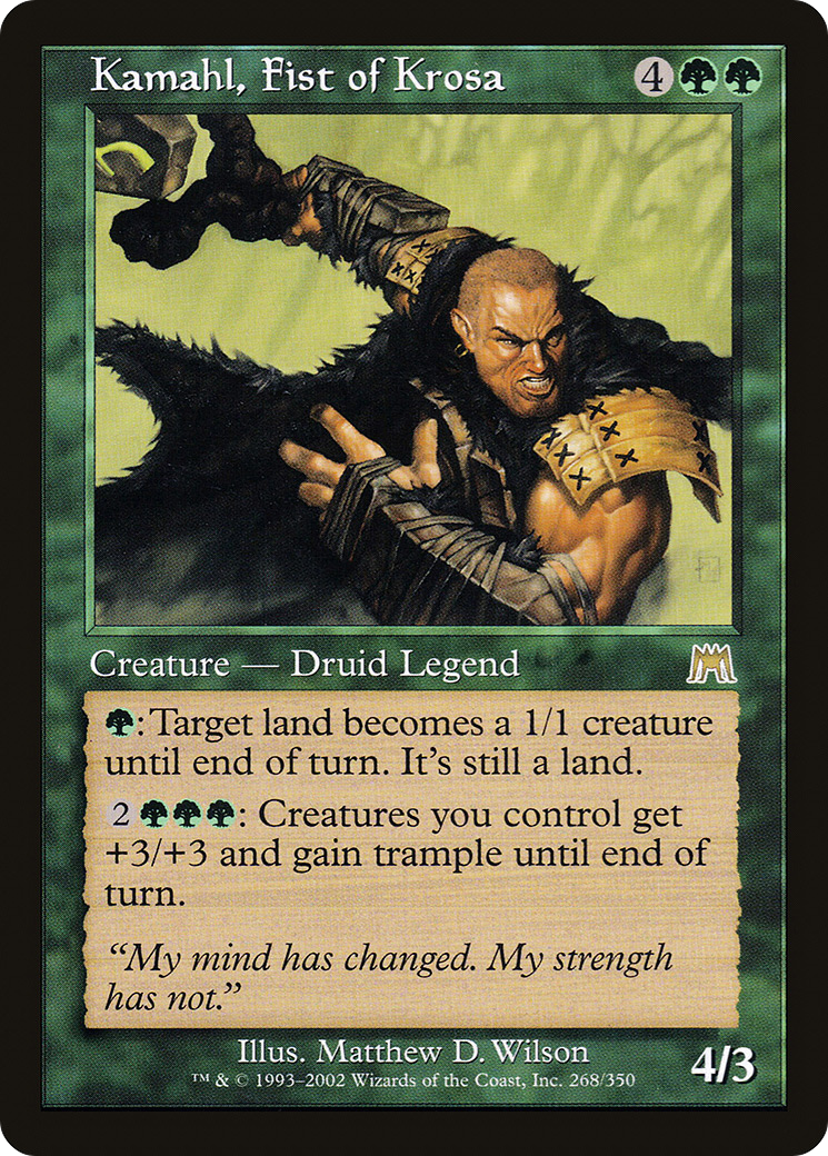 Kamahl, Fist of Krosa [ONS-268]