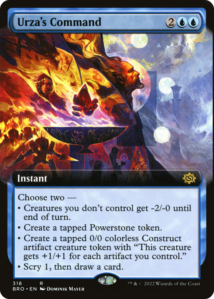 Urza's Command - Extended Art [BRO-318]